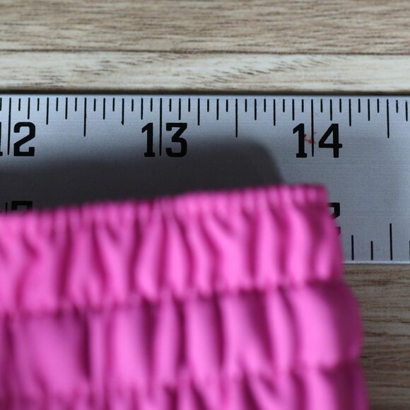 Chubbies Swim Trunks Shorts Mens Size Medium Pink Blue Palm Tree Ombre Quick Dry - Picture 6 of 10